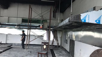 佛山中央团餐配送厨房装修中